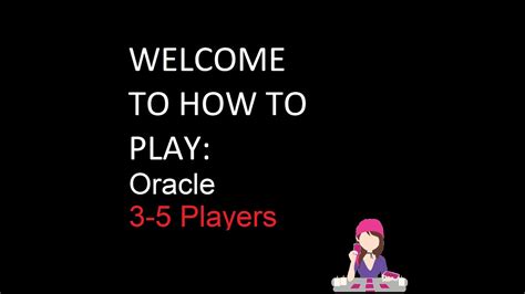 how to play oracle